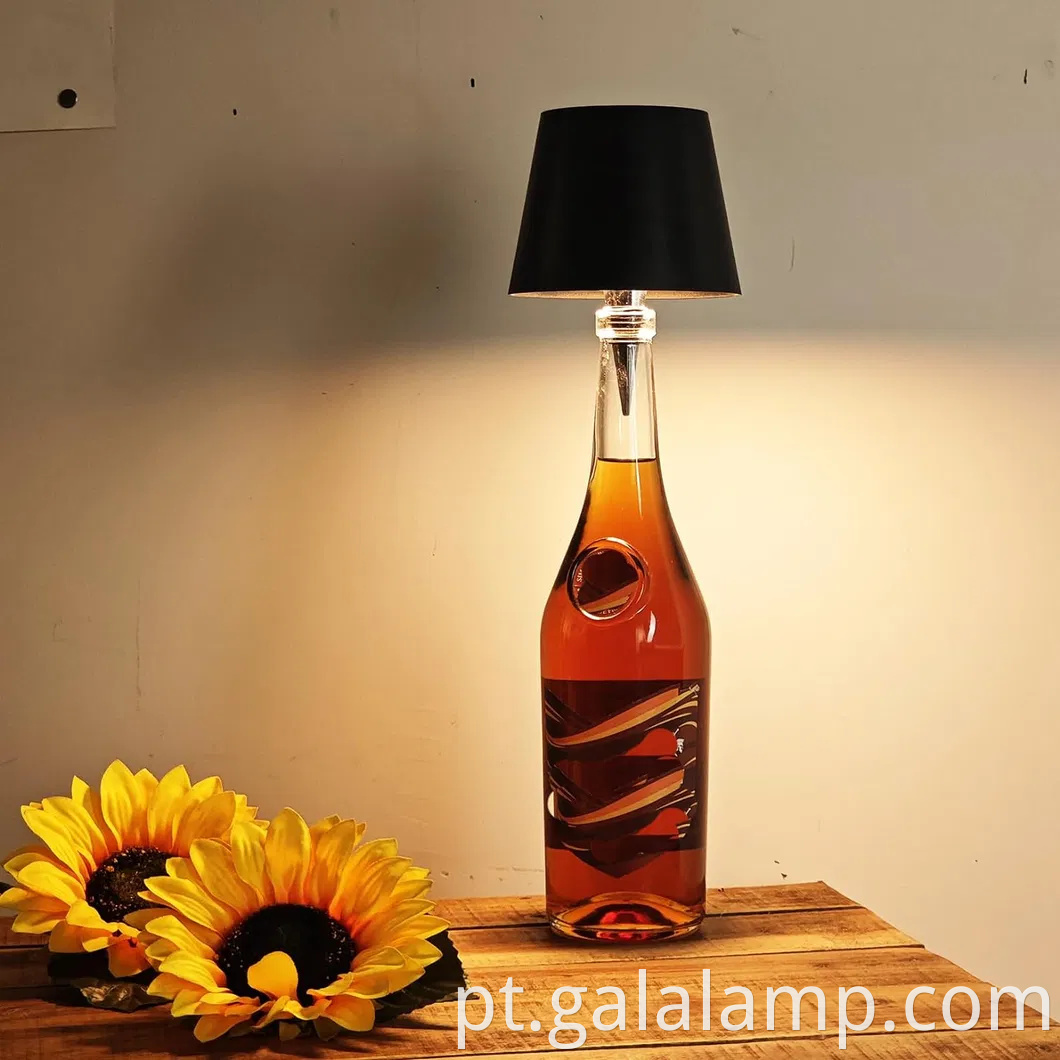 Modern Premium Touch Control Led Led Wine Bottle Stopper Lamp